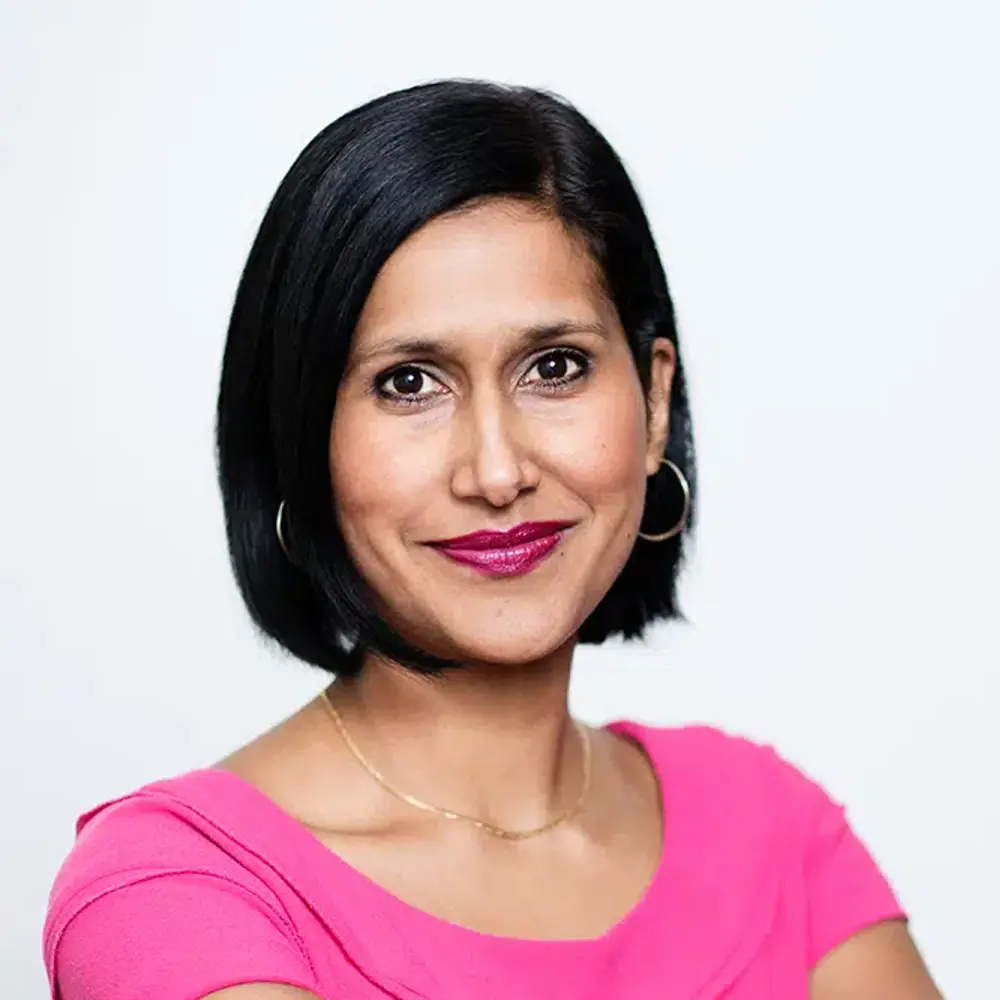 Photo of Hayaatun Sillem on a white background