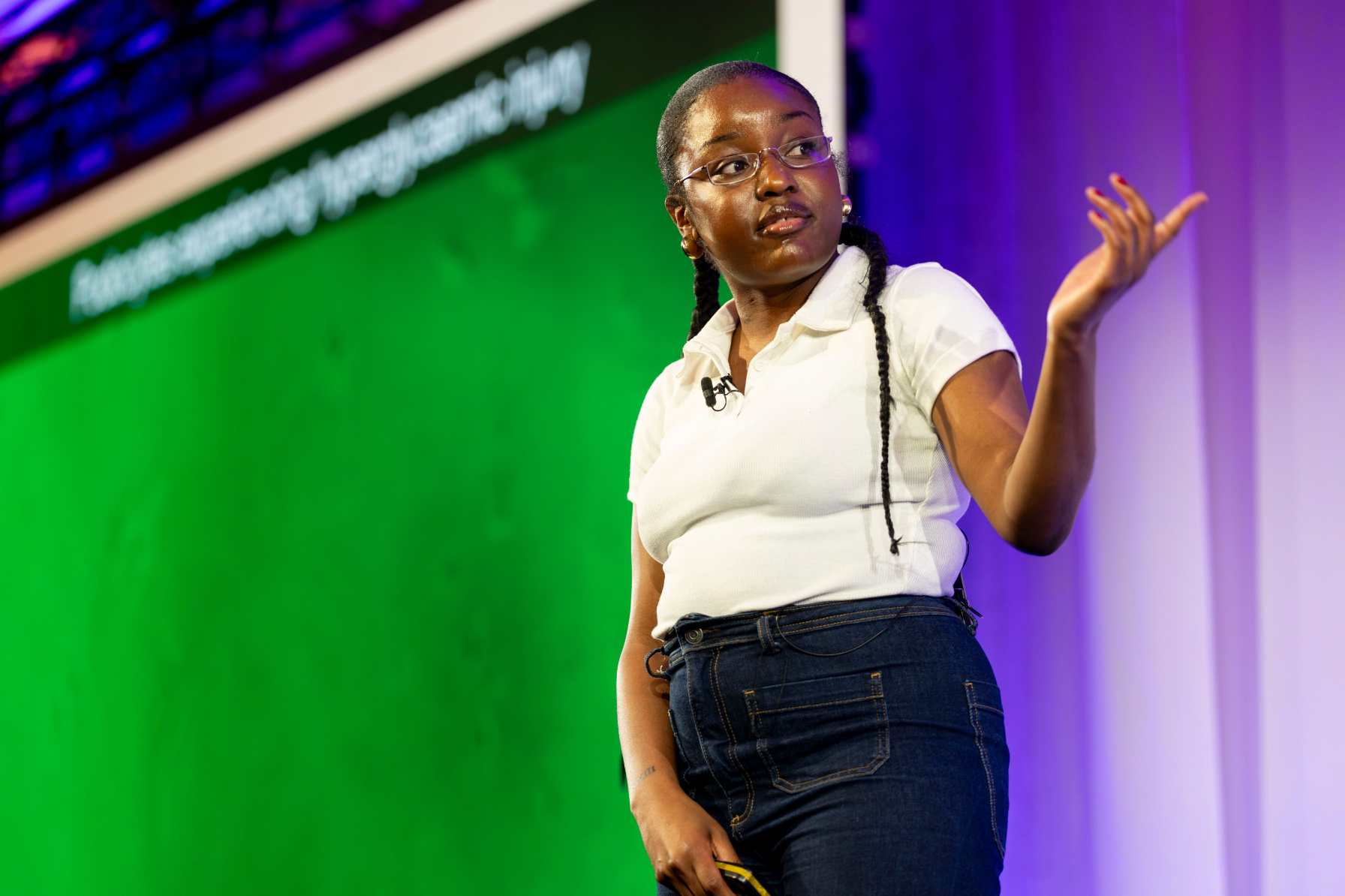Adaobi Adibe speaking at the ARIA Summit 2025