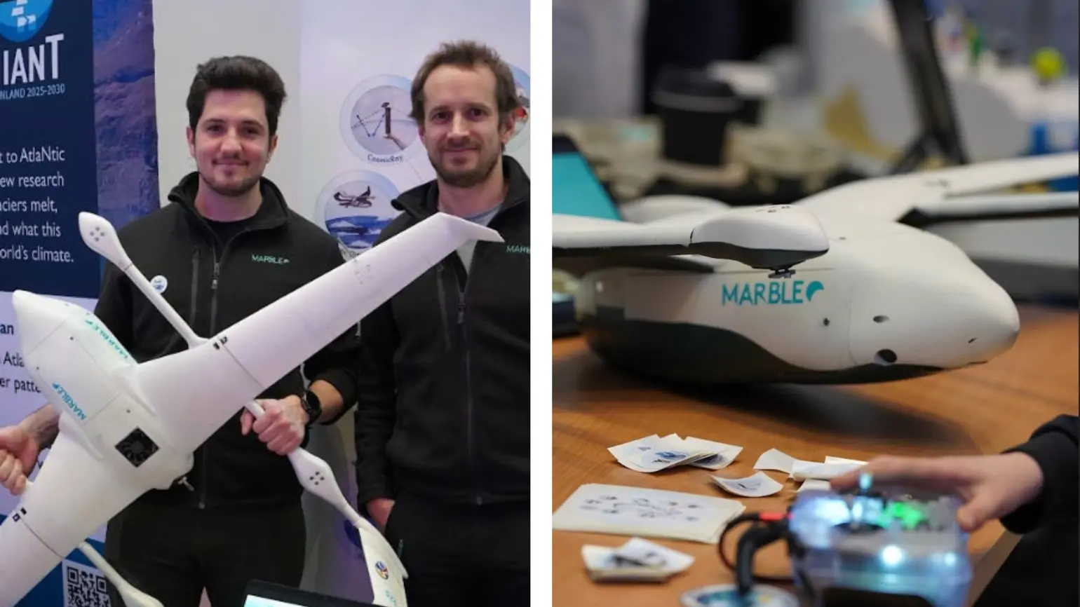 Images of the Marble drone taken at Qaagitsi – a one day festival held in Nuuk, Greenland
